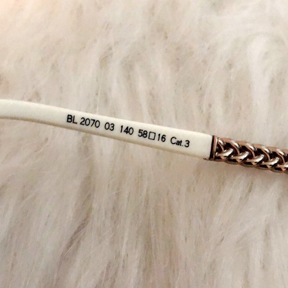 Balmain White sunglasses - Picture 6 of 7